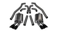 CORSA Performance - CORSA Performance 14971BLK Corsa 2012-2015 Chevrolet Camaro Coupe ZL1 6.2L V8 Black Sport Cat-Back + XO Exhaust - Image 5