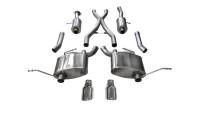 CORSA Performance - CORSA Performance 14980 Corsa 2011-2021 Jeep Grand Cherokee 3.6L Dual Rear Exit Sport Exhaust w/ 4.5in Pro-series Tips - Image 2