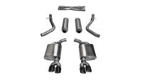 CORSA Performance - CORSA Performance 14985BLK Corsa 2015-2016 Dodge Challenger Xtreme Cat-Back Dual Rear Exit with Twin 3.5in Black Pro-SeriesTips - Image 4