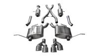 CORSA Performance - CORSA Performance 14992 Corsa 2014-2021 Jeep Grand Cherokee Summit Edition Polished 2.5in Dual Rear Exit Cat-Back Exhaust - Image 4
