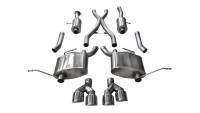 CORSA Performance - CORSA Performance 14992 Corsa 2014-2021 Jeep Grand Cherokee Summit Edition Polished 2.5in Dual Rear Exit Cat-Back Exhaust - Image 5