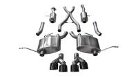 CORSA Performance - CORSA Performance 14992BLK Corsa 2014-2021 Jeep Grand Cherokee Summit Edition Black 2.5in Dual Rear Exit Cat-Back Exhaust - Image 2