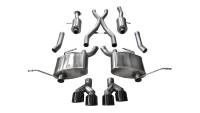 CORSA Performance - CORSA Performance 14992BLK Corsa 2014-2021 Jeep Grand Cherokee Summit Edition Black 2.5in Dual Rear Exit Cat-Back Exhaust - Image 5
