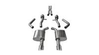 CORSA Performance - CORSA Performance 14995 Corsa 2015-2023 Dodge Charger SRT / Scat Pack / R/T 6.4L Polished Sport Cat-Back Exhaust - Image 3