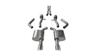 CORSA Performance - CORSA Performance 14995 Corsa 2015-2023 Dodge Charger SRT / Scat Pack / R/T 6.4L Polished Sport Cat-Back Exhaust - Image 4