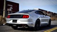 CORSA Performance - CORSA Performance 21001 Corsa 2018-2023 Ford Mustang GT Fastback 5.0L 3in Cat-Back System Dual Rear Exit w/ 4in PolishedTips - Image 4