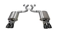 CORSA Performance - CORSA Performance 21002BLK Corsa 2018-2023 Ford Mustang GT Fastback 5.0L 3in Sport Axle-Back Exhaust w/ 4in Black Tips - Image 2