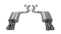 CORSA Performance - CORSA Performance 21002GNM Corsa 2018-2023 Ford Mustang GT Fastback 5.0L 3in Sport Axle-Back Exhaust w/ 4in Gunmetal Tips - Image 2