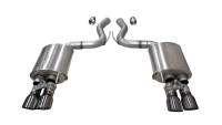 CORSA Performance - CORSA Performance 21002GNM Corsa 2018-2023 Ford Mustang GT Fastback 5.0L 3in Sport Axle-Back Exhaust w/ 4in Gunmetal Tips - Image 3