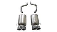CORSA Performance - CORSA Performance 21012 Corsa 2009-2013 Chevrolet Corvette (C6) 6.2L Polished Xtreme Axle-Back Exhaust w/4.5in Tips - Image 2