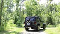 CORSA Performance - CORSA Performance 21014 Corsa 2018-2025 Jeep Wrangler JL 2.5in Dual Rear Exit Polished Tips Sport Axle-Back Exhaust - Image 7