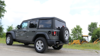 CORSA Performance - CORSA Performance 21015 Corsa 2018-2025 Jeep Wrangler JL 2.5in Dual Rear Turn Down Exit Touring Axle-Back Exhaust - Image 3