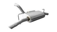 CORSA Performance - CORSA Performance 21015 Corsa 2018-2025 Jeep Wrangler JL 2.5in Dual Rear Turn Down Exit Touring Axle-Back Exhaust - Image 12