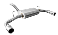 CORSA Performance - CORSA Performance 21016 Corsa 2018-2025 Jeep Wrangler JL 2.5in Dual Rear Exit Polished Tips Touring Axle-Back Exhaust - Image 4