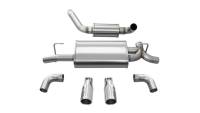CORSA Performance - CORSA Performance 21016 Corsa 2018-2025 Jeep Wrangler JL 2.5in Dual Rear Exit Polished Tips Touring Axle-Back Exhaust - Image 6