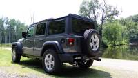 CORSA Performance - CORSA Performance 21016 Corsa 2018-2025 Jeep Wrangler JL 2.5in Dual Rear Exit Polished Tips Touring Axle-Back Exhaust - Image 7