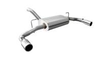 CORSA Performance - CORSA Performance 21016 Corsa 2018-2025 Jeep Wrangler JL 2.5in Dual Rear Exit Polished Tips Touring Axle-Back Exhaust - Image 12