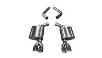 CORSA Performance - CORSA Performance 21020 Corsa 15-23 Dodge Challenger 6.4L/17-19 Challenger 5.7 Polished Sport Axle-Back Exhaust w/3.5in Tips - Image 2