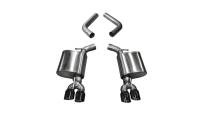 CORSA Performance - CORSA Performance 21020BLK Corsa 2015-23 Dodge Challenger 6.4L/17-19 Challenger 5.7L Black Sport Axle-Back Exhaust w/3.5in Tips - Image 2