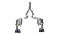CORSA Performance - CORSA Performance 21040BLK Corsa 18-23 Ford Mustang 5.0L V8 3in Xtreme Cat-Back Dual Rear Exit w/ 4in Black PVD Pro-Series Tips - Image 2