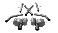 CORSA Performance - CORSA Performance 21058BLK Corsa 2012-21 Jeep Grand Cherokee SRT 2.75in Dual Rear Xtreme Cat-Back Exhaust - Black PVD TipFinish - Image 1