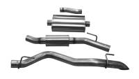 CORSA Performance - CORSA Performance 21063 Corsa 2020-2025 Jeep Gladiator JT 3.0in Cat-Back Touring Single Side Exit w/ Turn Down Tip - Image 1