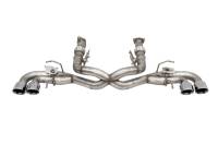CORSA Performance - CORSA Performance 21106 Corsa 2020-2025 Corvette C8 3in Valved Cat-Back 4.5in Pol Quad Tips - Fits Factory NPP Exhaust w/AFM - Image 2
