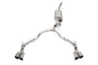 CORSA Performance - CORSA Performance 21128 Corsa 21-25 Chevrolet Suburban/GMC Yukon XL 5.3L 4WD Dual Rear 3in - 2.75in CatBack DW 4in Pol Tips - Image 1