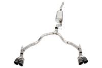 CORSA Performance - CORSA Performance 21130BLK Corsa 2021-2025 Suburban / Yukon XL 6.2L 4WD Dual Rear 3in to 2.75in Sport Cat-Back DW 4in BLK Tips - Image 2