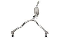 CORSA Performance - CORSA Performance 21132 Corsa 2021-2025 Cadillac Escalade ESV 6.2L Dual Rear 3.5/2.75in Sport Cat-Back Uses Factory Bezels - Image 1