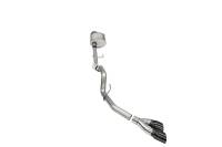CORSA Performance - CORSA Performance 21142BLK Corsa 2021-2025 Ford F-150 Regular Cab/6.5in Bed 5.0L V8 Xtreme Cat-Back Single Side Exit-Black PVD - Image 1
