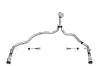 CORSA Performance - CORSA Performance 21143 Corsa 2021-2025 Ford F-150 Regular Cab/6.5in Bed 5.0L V8 Xtreme Cat-Back Dual Rear Exit-Polished - Image 1