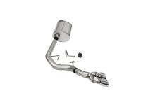 CORSA Performance - CORSA Performance 21162 Corsa 2021-2025 Ford F-150 Regular Cab/ 8in Bed 3.5L V6 Sport Cat-Back Front of Tire Exit-Polished - Image 1