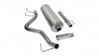 CORSA Performance - CORSA Performance 24404 Corsa 2006-2007 -07 Dodge Ram Quad Cab/Short Bed 1500 4.7L V8 Polished Sport Cat-Back Exhaust - Image 4