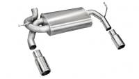 CORSA Performance - CORSA Performance 24412 Corsa 2007-2011 Jeep Wrangler 3.8L/12-14 Wrangler 3.6L Polished Sport Axle-Back Exhaust - Image 3
