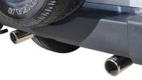 CORSA Performance - CORSA Performance 24412 Corsa 2007-2011 Jeep Wrangler 3.8L/12-14 Wrangler 3.6L Polished Sport Axle-Back Exhaust - Image 8