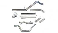 CORSA Performance - CORSA Performance 24516 Corsa 2007-2009 Chevrolet Silverado Crew Cab/Short Bed 1500 6.2L V8 Polished Sport Cat-Back Exhaust - Image 4