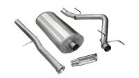 CORSA Performance - CORSA Performance 24523 Corsa 2011-2013 Chevrolet Silverado Crew Cab/Short Bed 1500 6.2L V8 Polished Sport Cat-Back Exhaust - Image 4