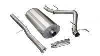 CORSA Performance - CORSA Performance 24523 Corsa 2011-2013 Chevrolet Silverado Crew Cab/Short Bed 1500 6.2L V8 Polished Sport Cat-Back Exhaust - Image 5