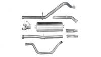 CORSA Performance - CORSA Performance 24524 Corsa 2011-2013 Chevrolet Silverado Crew Cab/Short Bed 1500 6.2L V8 Polished Sport Cat-Back Exhaust - Image 3