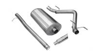 CORSA Performance - CORSA Performance 24902 Corsa 2009-2013 Chevrolet Silverado Reg. Cab/Long Bed 1500 4.8L V8 Polished Sport Cat-Back Exhaust - Image 5
