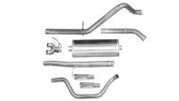 CORSA Performance - CORSA Performance 24907 Corsa 2010-2013 Chevrolet Silverado Ext. Cab/Std. Bed 1500 4.8L V8 Polished Sport Cat-Back Exhaust - Image 1