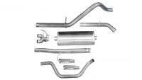CORSA Performance - CORSA Performance 24907 Corsa 2010-2013 Chevrolet Silverado Ext. Cab/Std. Bed 1500 4.8L V8 Polished Sport Cat-Back Exhaust - Image 3