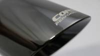 CORSA Performance - CORSA Performance TK002BLK Corsa Single Universal 2.5in Inlet / 3.5in Outlet Black PVD Pro-Series Tip Kit - Image 6