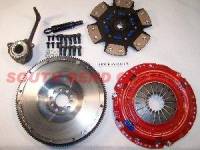 South Bend Clutch - South Bend Clutch KR32F-SS-DXD-B South Bend / DXD Racing Clutch 2004 Volkswagen Golf IV R32 3.2L Stg 3 Drag Clutch Kit (w/ FW) - Image 1