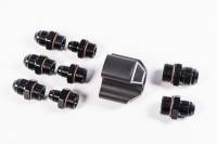Radium Engineering - RADIUM Engineering 20-0237 Radium Engineering 3 Into 1 Distribution Block w/ Fittings - Image 3
