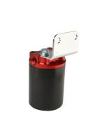 Aeromotive - Aeromotive 12317 Aeromotive SS Series Billet Canister Style Fuel Filter Anodized Black/Red - 10 Micron Fabric Element - Image 11