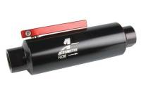 Aeromotive - Aeromotive 12331 Aeromotive In-Line AN-10 Filter w/Shutoff Valve 100 Micron SS Element - Black Anodize Finish - Image 10