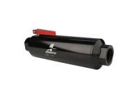 Aeromotive - Aeromotive 12332 Aeromotive In-Line AN-12 Filter w/Shutoff Valve 100 Micron SS Element - Black Anodize Finish - Image 11