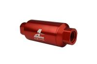 Aeromotive - Aeromotive 12335 Aeromotive In-Line Filter - AN-10 size - 40 Micron SS Element - Red Anodize Finish - Image 11